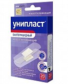 Купить унипласт пластырь бактерицидный прозрачный 1,9х7,2см, 20 шт в Семенове