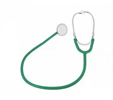Стетоскоп Amrus (Амрус) 04-АМ300 медицинский односторонний, зелёный