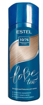 Купить estel (эстель) бальзам для волос оттеночный love ton 150мл тон 10/76 перламутровый блондин в Семенове