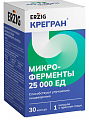 Купить erzig (эрциг) крегран микроферменты 25000 ед, капсулы массой 480мг 30 шт бад  в Семенове