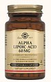 Купить solgar (солгар) альфа-липоевая кислота 60мг, капсулы 500мг 30 шт бад в Семенове