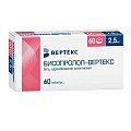 Купить бисопролол-вертекс, таблетки, покрытые пленочной оболочкой 2,5мг, 60 шт в Семенове