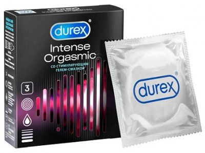 Купить durex (дюрекс) презервативы intense orgasmic 3шт в Семенове