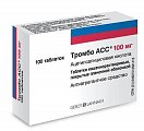 Купить тромбо асс, таблетки покрытые кишечнорастворимой пленочной оболочкой 100мг, 100 шт в Семенове