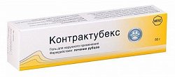 Купить контрактубекс, гель для наружного применения, 50г в Семенове