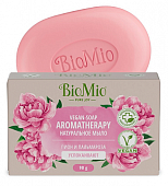 Купить biomio (биомио) bio-soap aromatherapy мыло натуральное пион и эфирное масло пальмарозы 90 гр в Семенове