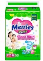 Купить merries (меррис) good skin подгузники-трусики размер м 7-12кг, 50 шт в Семенове