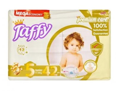 Купить taffy premium (таффи) подгузники для детей, размер 5 (11-25 кг) 42шт в Семенове