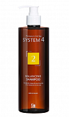 Купить система 4 (system 4), шампунь терапевтический №2 для сухих и окрашенных волос, 500мл в Семенове