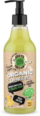 Купить planeta organica (планета органика) гель для душа skin super food 100% detox, 500мл в Семенове