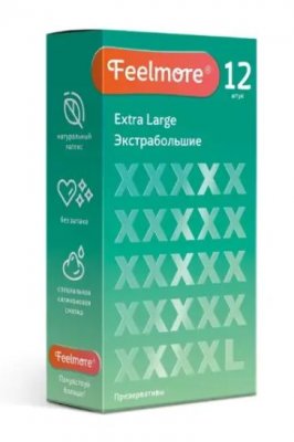 Купить feelmore (филлморе) презервативы экстрабольшие, 12 шт в Семенове