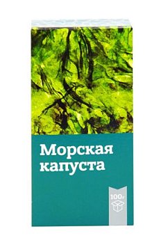 Ламинария (Морская капуста), пачка 100г БАД