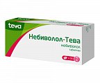 Купить небиволол-тева, таблетки 5мг, 56шт в Семенове