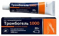 Купить тромбогель, гель для наружного применения 1000ме/г, 30г в Семенове