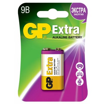 Купить батарейка алкалиновая gp экстра 1604ax-5cr1 9b, 1 шт в Семенове