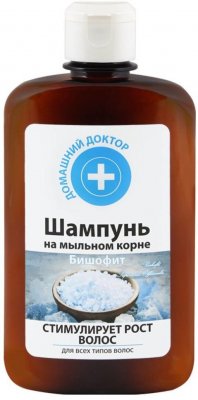 Купить домашний доктор шампунь на мыльном корне бишофит стимулирующий рост волос, 300мл в Семенове