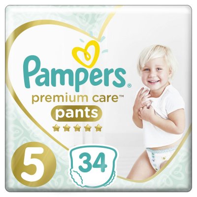 Купить pampers premium care (памперс) подгузники-трусы 5 юниор 12-17кг, 34шт в Семенове