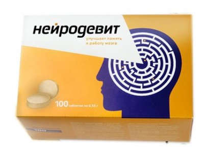Купить нейродевит, тбл №100_бад (медбиосфера нпф, россия) в Семенове