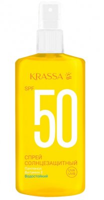 Купить krassa (красса) спрей солнцезащитный spf50 150мл в Семенове