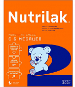 Купить  nutrilak (нутрилак) 2 молочная смесь с 6 месяцев, 300г в Семенове