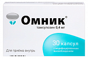Купить омник, капсулы с модифицированным высвобождением 0,4мг, 30 шт в Семенове