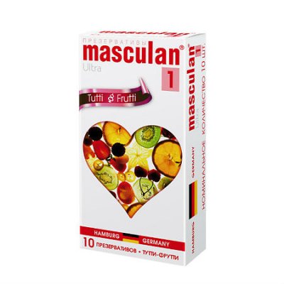 Купить masculan-1 (маскулан) презервативы ультра тутти-фрутти 10шт в Семенове