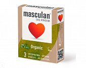 Купить masculan (маскулан) презервативы органик, 3шт  в Семенове