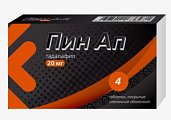 Купить пин ап, таблетки, покрытые пленочной оболочкойо 20мг, 4шт в Семенове