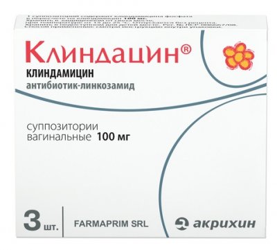 Купить клиндацин, суппозитории вагинальные 100мг, 3 шт в Семенове