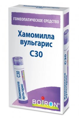 Купить хамомилла вульгарис с30, гомеопатический монокомпонентный препарат растительного происхождения, гранулы гомеопатические 4 гр  в Семенове