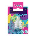 Купить lubby (лабби) соска молочная силиконовая быстрый поток l с 6 месяцев, 2 шт в Семенове