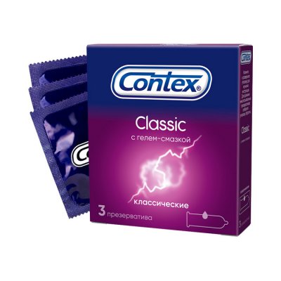 Купить контекс презервативы classic №3 (авк полифарм, соединенное королевство великобритании и северной ирл в Семенове