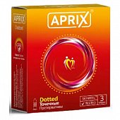Купить aprix (априкс) презервативы доттед (точечные) 3шт в Семенове