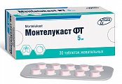 Купить монтелукаст фт, таблетки жевательные 5мг, 30 шт в Семенове