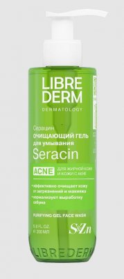 Купить librederm seracin (либридерм) гель для умывания лица очищающий, 200мл в Семенове
