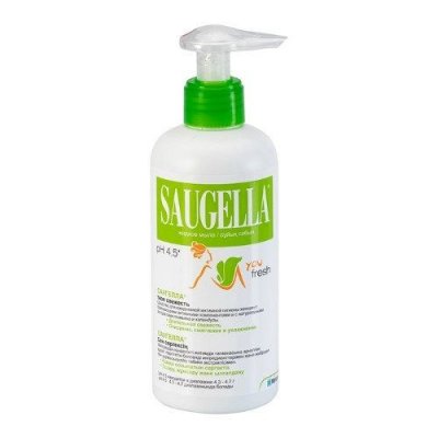 Купить saugella (саугелла) средство для интимной гигиены you fresh, 250мл в Семенове