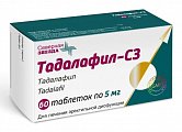 Купить тадалафил-сз, таблетки покрытые пленочной оболочкой 5 мг, 60 шт в Семенове
