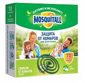 Купить mosquitall (москитолл) универсальная защита спирали от комаров, 10 шт  в Семенове