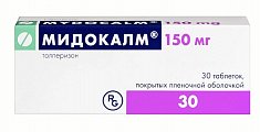 Купить мидокалм, таблетки, покрытые пленочной оболочкой 150мг, 30шт в Семенове
