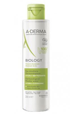 Купить a-derma biology (а-дерма) вода мицеллярная для лица и глаз для хрупкой кожи, 200мл в Семенове
