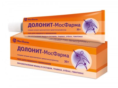 Купить долонит-мосфарма, гель для наружного применения 30г в Семенове