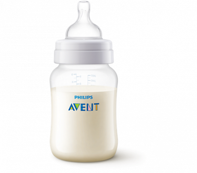 Купить avent (авент) бутылочка для кормления anti-colic 1 месяц+ 260 мл 1 шт scf813/17 в Семенове