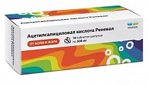 Купить ацетилсалициловая кислота реневал, таблетки шипучие 500мг, 10 шт в Семенове