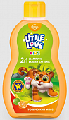 Купить little love (литтл лав) шампунь+бальзам для волос 2в1 детский тропический микс, 400мл  в Семенове