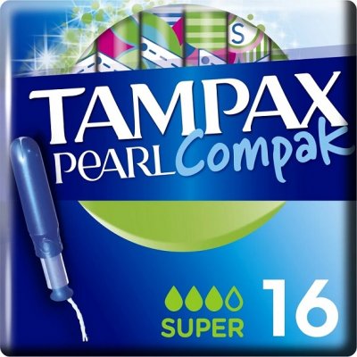 Купить тампакс (tampax) тампоны, pearl super 16 шт в Семенове