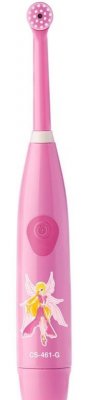 Купить зубная щетка электрическая cs medica kids cs-461-g, розовая в Семенове