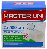 Купить пластырь master uni (мастер-юни) медицинский фиксирующий полимерная основа 2см х5м в Семенове