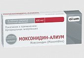 Купить моксонидин-алиум, таблетки покрытые пленочной оболочкой 0,4мг, 14 шт в Семенове