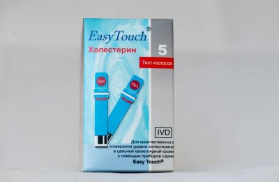 Купить тест-полоски easytouch (изи тач) холестерин, 5 шт в Семенове