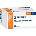 Купить мемантин-вертекс, таблетки, покрытые пленочной оболочкой 20мг, 90 шт в Семенове